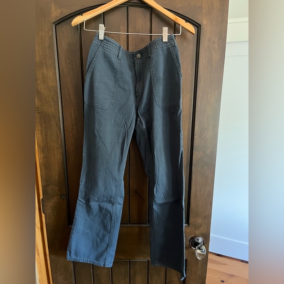 Prana Pants - Women’s Prana Flare Hiking Pants in Slate Blue